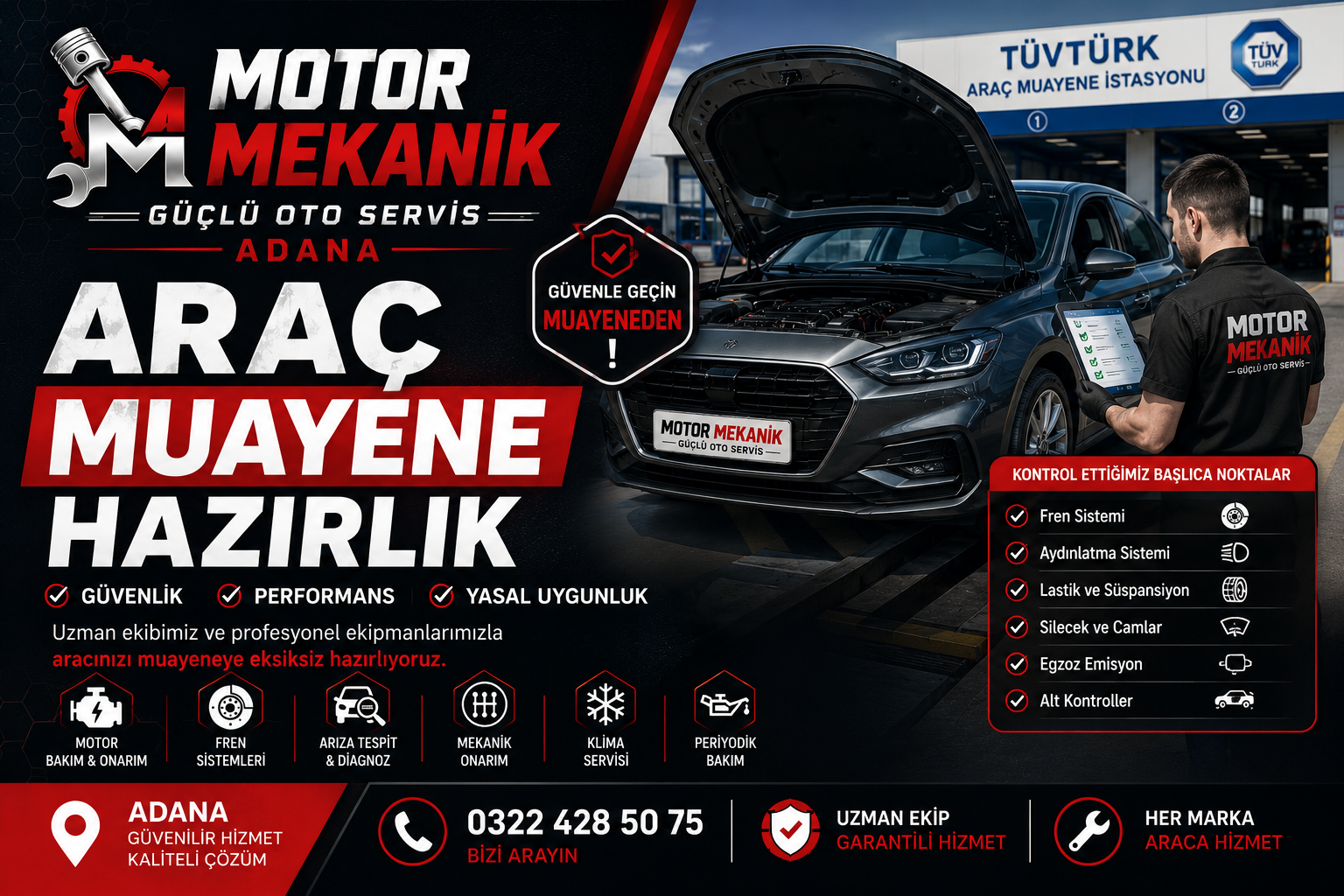 Araç Muayene Hazırlık